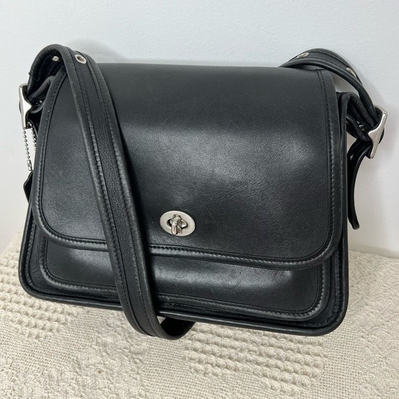 Coach Bags Y2k Vintage Coach Ramblers Legacy Bag 96 Black Nickel